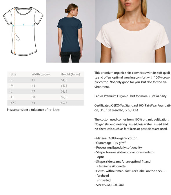 ST!NK - artist Anonymous, Believe White - Women Premium Organic Shirt