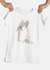 ST!NK - Kulka Life In Heaven- Ladies Premium Organic Shirt - Authentic Street Art_White