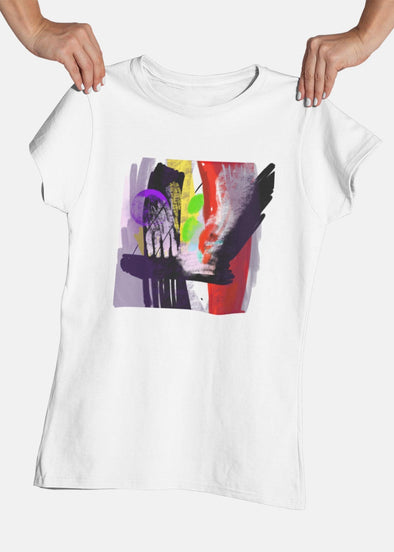 ST!NK - Stian Slot Machine- Women Organic Shirt - Authentic Street Art_White
